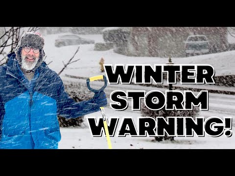 Preparing Our Home For A Winter Storm Headed Our Way • How to Prepare Your Kitchen for a Major Snowstorm